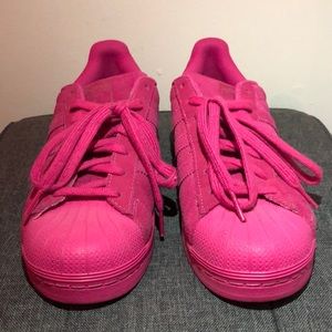 COPY - Adidas Classic - Fuschia Suede